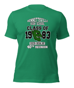 Raised "Bennettsville" Font