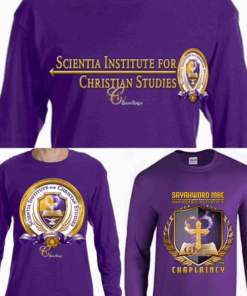 Scientia / Chaplain - Long Sleeve Tee