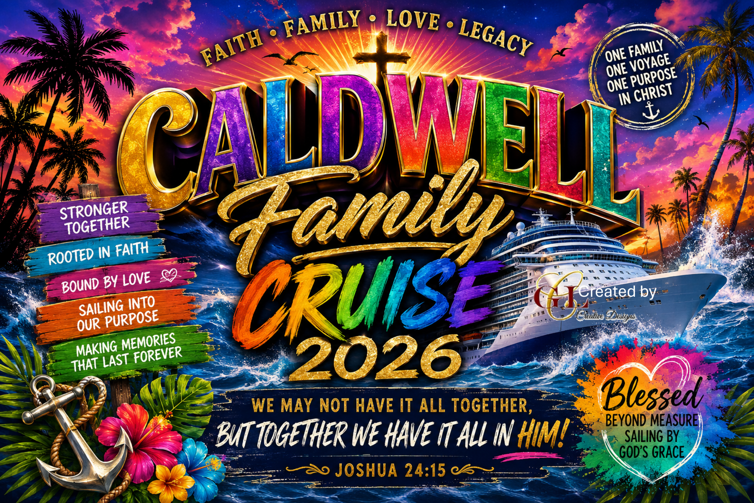 Family 2026 Cruise Tee